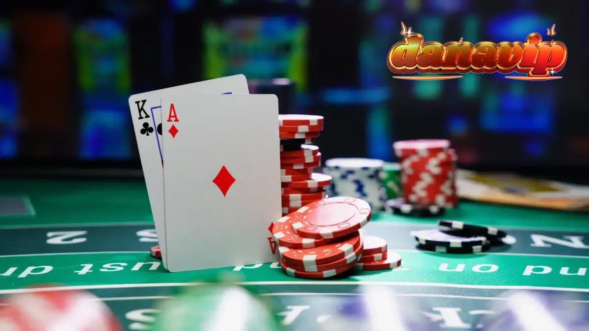 Tampilan antarmuka meja Blackjack Live dari studio Triplex Amusnet