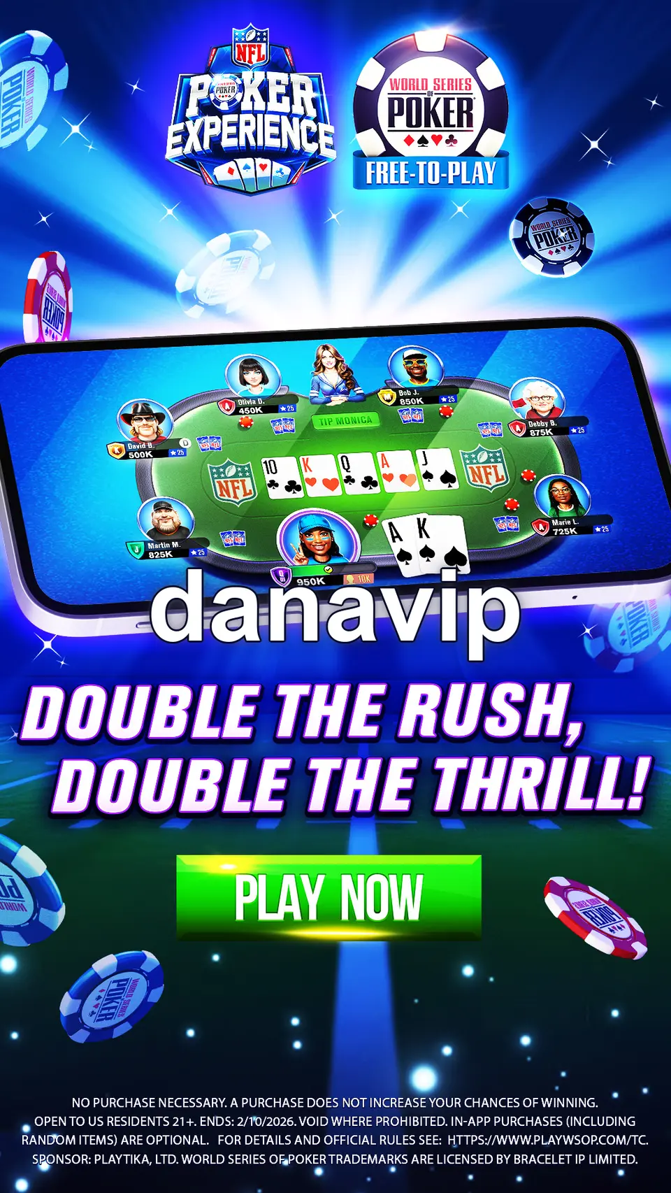 danavip Tangkapan Layar - APK Resmi